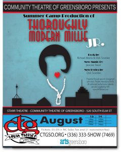 CTG presents the Summer Camp production of Thoroughly Modern Millie!